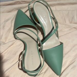 Charles & Keith Green Women's Shoes new